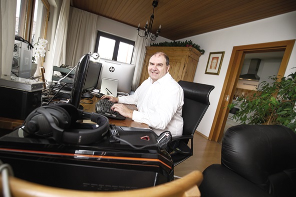 My astronomical workplace on B82 Maidbronn